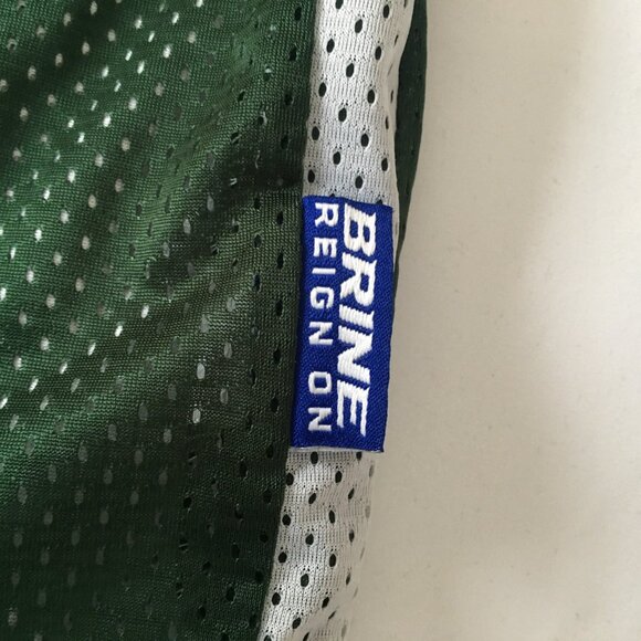 Stevenson Lacrosse Reversible Mesh Practice Jersey Green & White Number 18 M - Picture 2 of 5